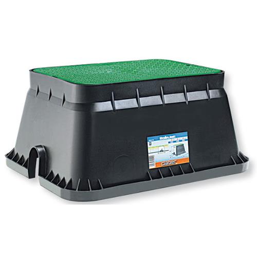 Pozzetto impianto irrigazione Claber 90510 RAINJET Grande con coperchi