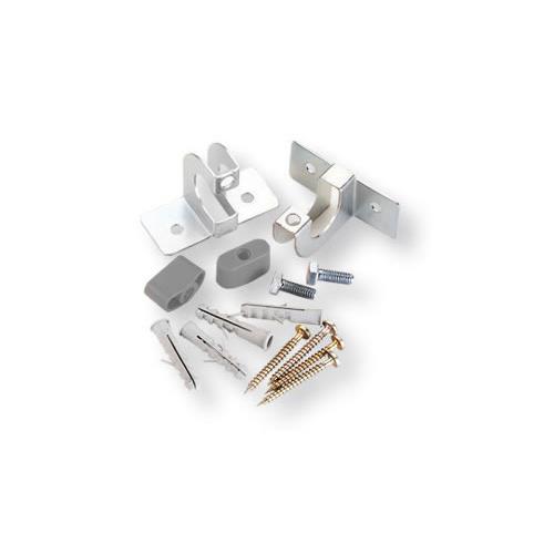 Set staffe per avvolgitubo Claber 8711 Fissaggio parete