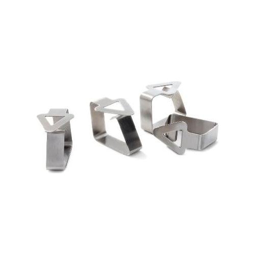 Set fermatovaglia Ghidini Cipriano 0324 DAILY a molla Cromo satinato