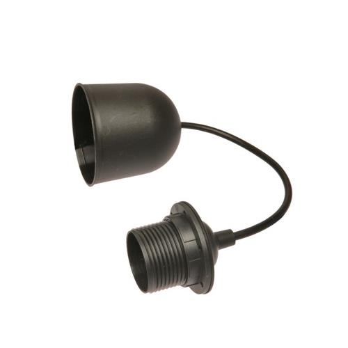 Portalampada Poly Pool PP0373 2 Nero