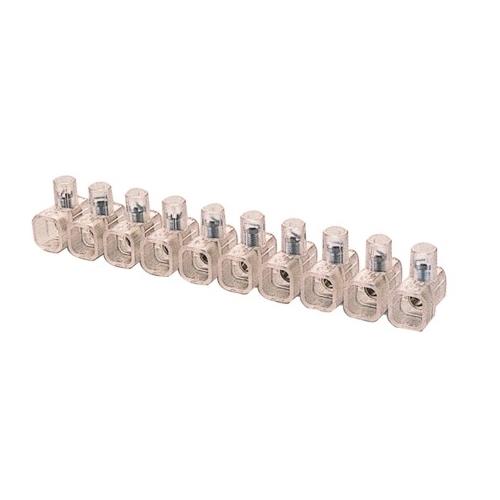 Set morsetti elettrici Poly Pool PP0191 Unipolari Isolati Trasparente