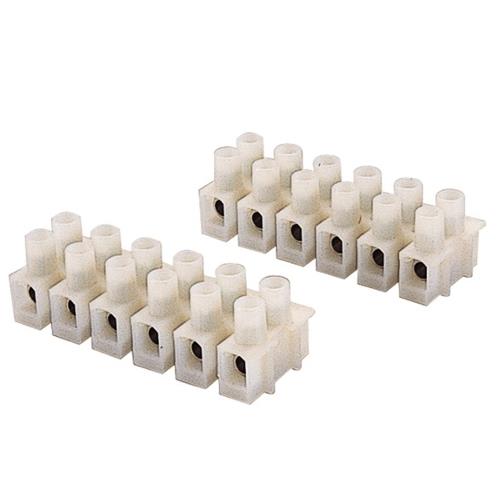 Set morsetti elettrici Poly Pool PP0506 6 Poli Bianco