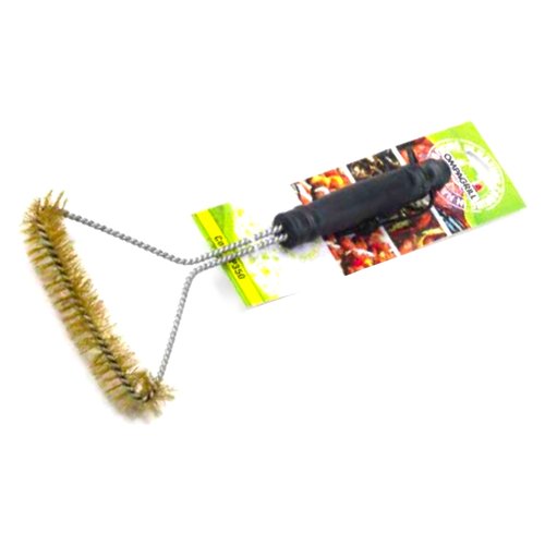 Spazzola barbecue Ompagrill SP350 per griglie e piastre Nero
