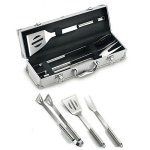 Set attrezzi barbecue Ompagrill 03380 Cromo