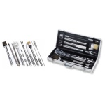 Set attrezzi barbecue Ompagrill 01245 Cromo