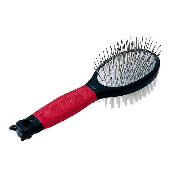 Spazzola combinata per cani e gatti Ferplast 85926899 Small Nero e Ros