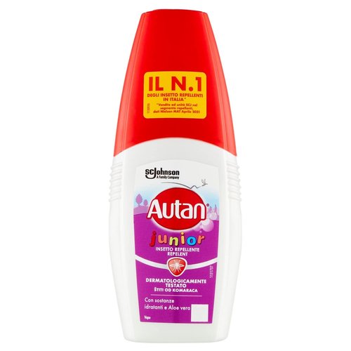 Repellente spray per insetti Autan W329663 FAMILY CARE Junior