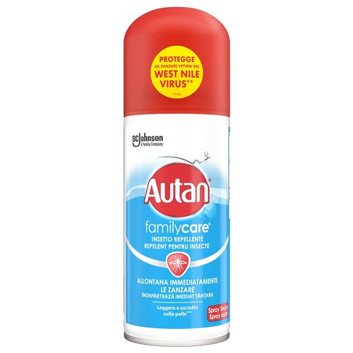 Repellente spray per insetti Autan W329776 FAMILY CARE