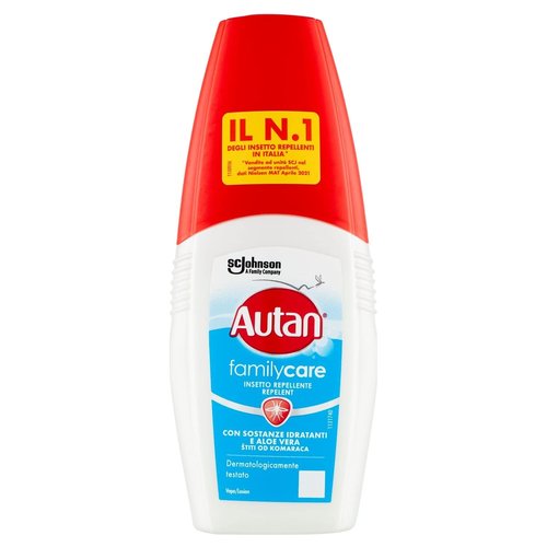 Repellente spray per insetti Autan W329667 FAMILY CARE