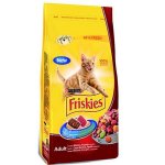 Friskies - Alimento secco crocchette per gatti con Manzo e fegato kg 4,0