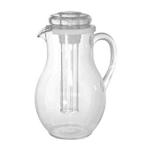 Caraffa Ilsa 2502000 CRYSTAL Con Coperchio e Rinfrescatore Trasparente