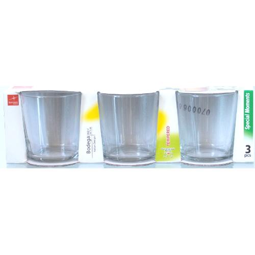 Bicchieri - Set 3 Bicchieri acqua 37 cl Bodega Set bicchieri Bormioli
