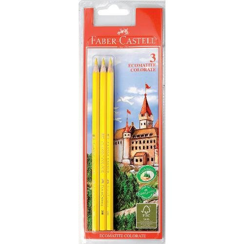 Matite colorate esagonali faber castell - 12 pz 12 col