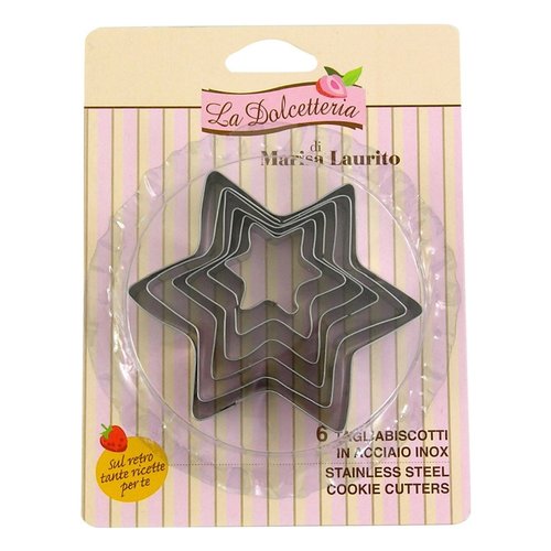 Formine Biscotti Stella | Confronta prezzi | GOOD STUFF Set di 3 Stampi per Biscotti in Acciaio. Formine : Formine Stella