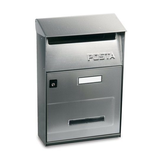 Cassetta posta Alubox FTIXL EFFE Inox satinato