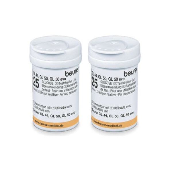 Strisce reattive Beurer 46415 MEDICAL Glicemia