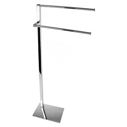Piantana asciugamani a 2 bracci Gedy 7831 13 MAINE Cromo