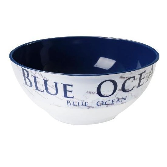 Scodella campeggio Brunner 0830043N C8C BLUE OCEAN Blu e Bianco