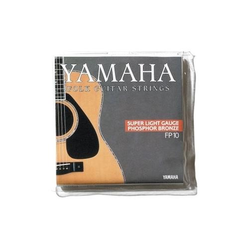 Muta corde chitarra acustica Yamaha FP10 FOLK Super Light Phosphor bro