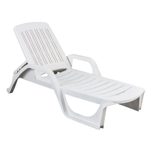 Lettino prendisole Bica 44 ZANZIBAR Bianco