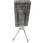 Casalinghi Metallo - Porta piatto Cme set 2 pezzi Trasparente