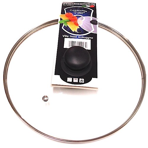 Coperchio pentola Metalsomma 420 30 Trasparente e Cromo