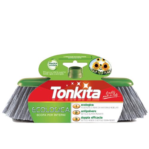 Scopa Tonkita TK6706 WE LIKE GREEN Ecologica per Interni
