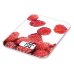 BEURER - Bilancia cucina Beurer 00070405 Berry KS19 Bianco e Rosso