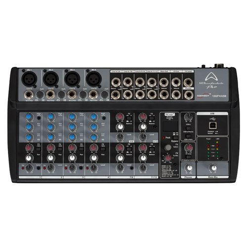Wharfedale Pro 1202FX/USB 4 canali Nero