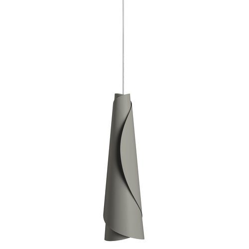 Foscarini 219007 25 Lampada Maki Sospensione Grigio D.90xh2000 mm max attacco GU10