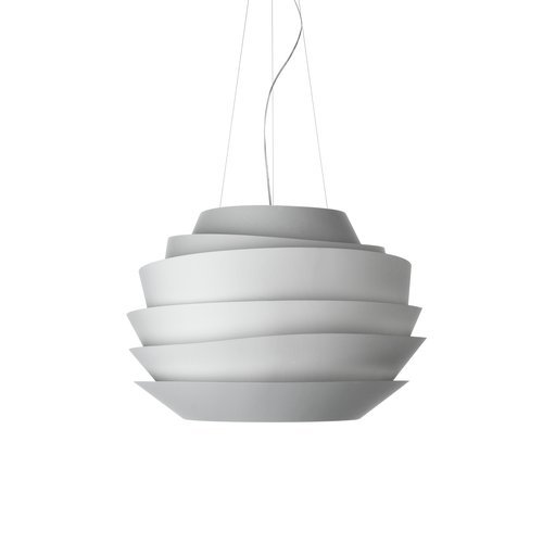 Foscarini 181007 10 Lampada Le Soleil Sospensione Bianco D.620xh2130 mm max attacco G9+GU10