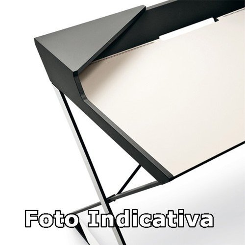 CATTELAN Pad Cuoio per Scrivania Qwerty in finitura  76 Amaranto Cuciture Beige