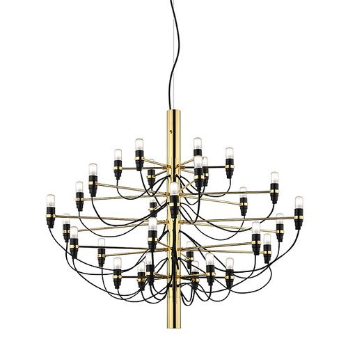 Flos 2097/30 A1400059 Lampada a sospensione E14 15W Acciaio Ottone