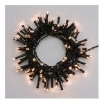 Lotti Importex - Catena lineare TL 240 LED CLASSIC Ø5mm Reflex, Memory Controller 7+Off giochi di luce selezionabili, Timer On-Off 6-18 ore, a Batteria 4xAA 1,5V, uso Esterno, Cavo Verde, Dimensioni 0,45+9,55m