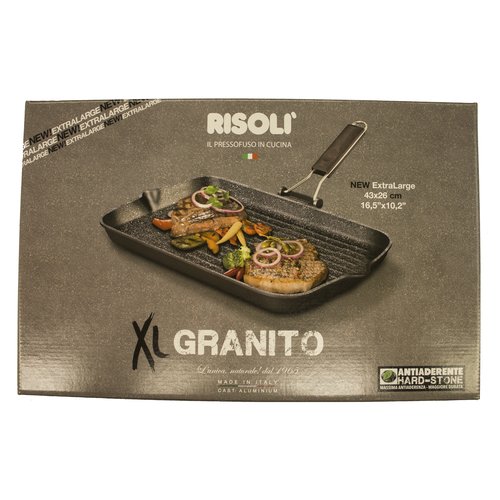 Bistecchiera Risoli 0090GRL 43HS GRANITO Grigio scuro