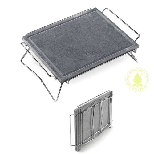 Piastra ollare Ompagrill DS30 40SP Con Supporto Pieghevole