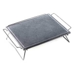 Piastra ollare Ompagrill DS40 50SP Con Supporto Pieghevole