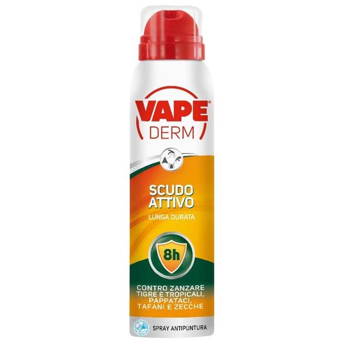 Repellente spray per insetti Vape GA1789600 Derm Scudo Attivo