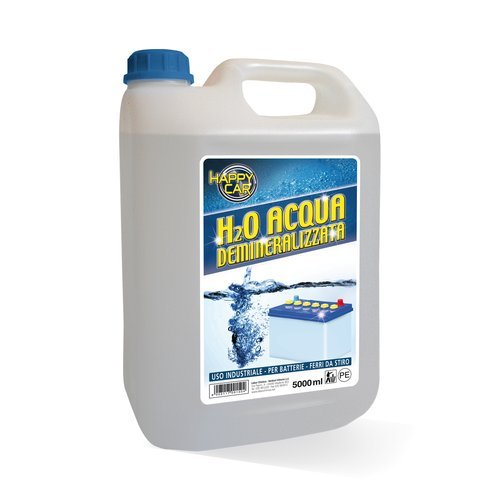 Labor Chimica 0034 Acqua demineralizzata per batterie e ferri da stiro Lt 5,0
