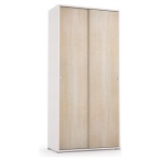 Terraneo - Armadio Terraneo Bianco e Rovere EL115BROV4RIP