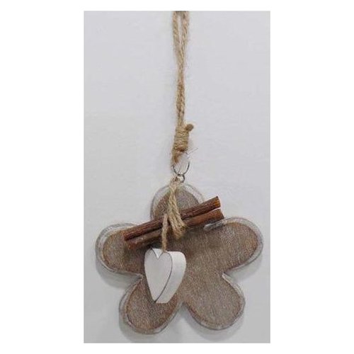 Accessorio decorativo Amicasa Art 39 Pendaglio Cuore, Farfalla, Fiore 