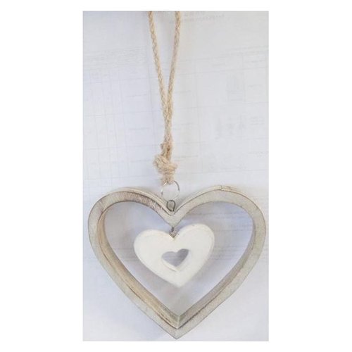 Accessorio decorativo Amicasa Art 20 Pendaglio Cuori Assortito