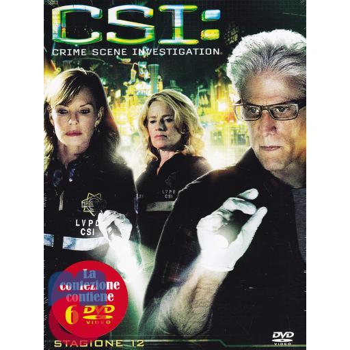 Eagle Pictures Csi Stag.12 Nella dodicesima stagione la crime series più famosa della TV si rinnova. A Las Vegas arriva un nuovo supervisore per la squadra di CSI: è D.B. Russell (interpretato dal br