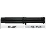 Tubo canna fumaria Save Fumisteria PN843 PELLET LINE telescopico Nero 