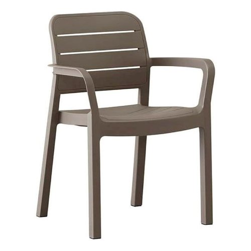 Sedia con braccioli Allibert K221208K587KK TISARA Cappuccino