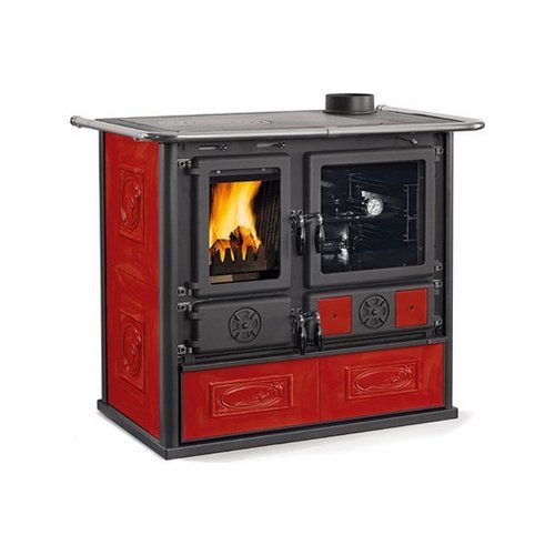 La Nordica Rosa Liberty stufa Libera installazione A legna Bordeaux