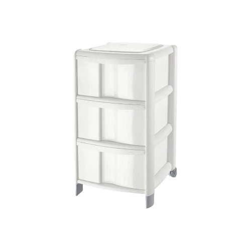 Tontarelli Cassettiera Arianna 4 Cassetti: Ordine E Stile Per La Tua Casa! Colore Panna