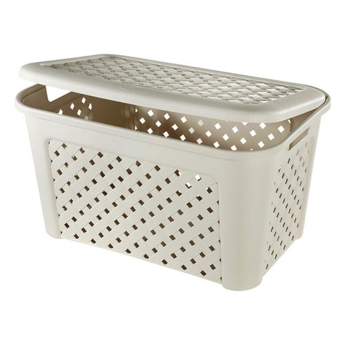 Cesta Tontarelli 8105406210 ARIANNA con coperchio Angora