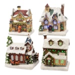 Kaemingk - Paesaggio natalizio Kaemingk 481084 Casette Innevate