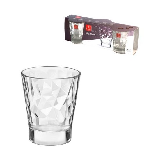 Verres à eau Bormioli Rocco Diamond Violet 300 ml - 6 pièces